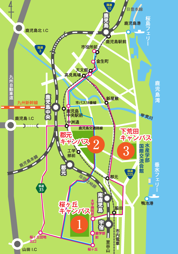 近郊マップ