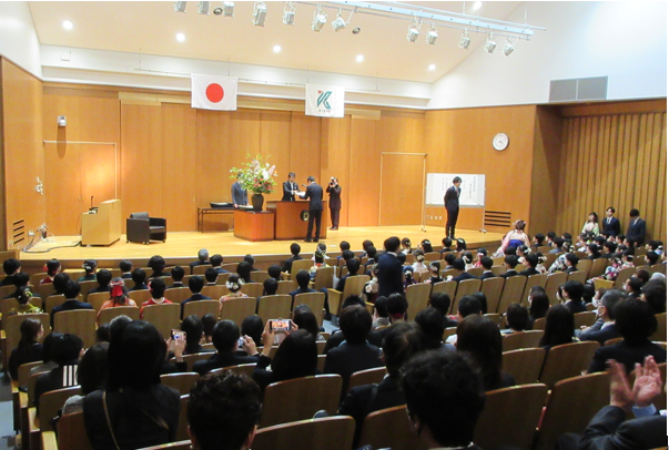 2023年度学位記授与式 写真